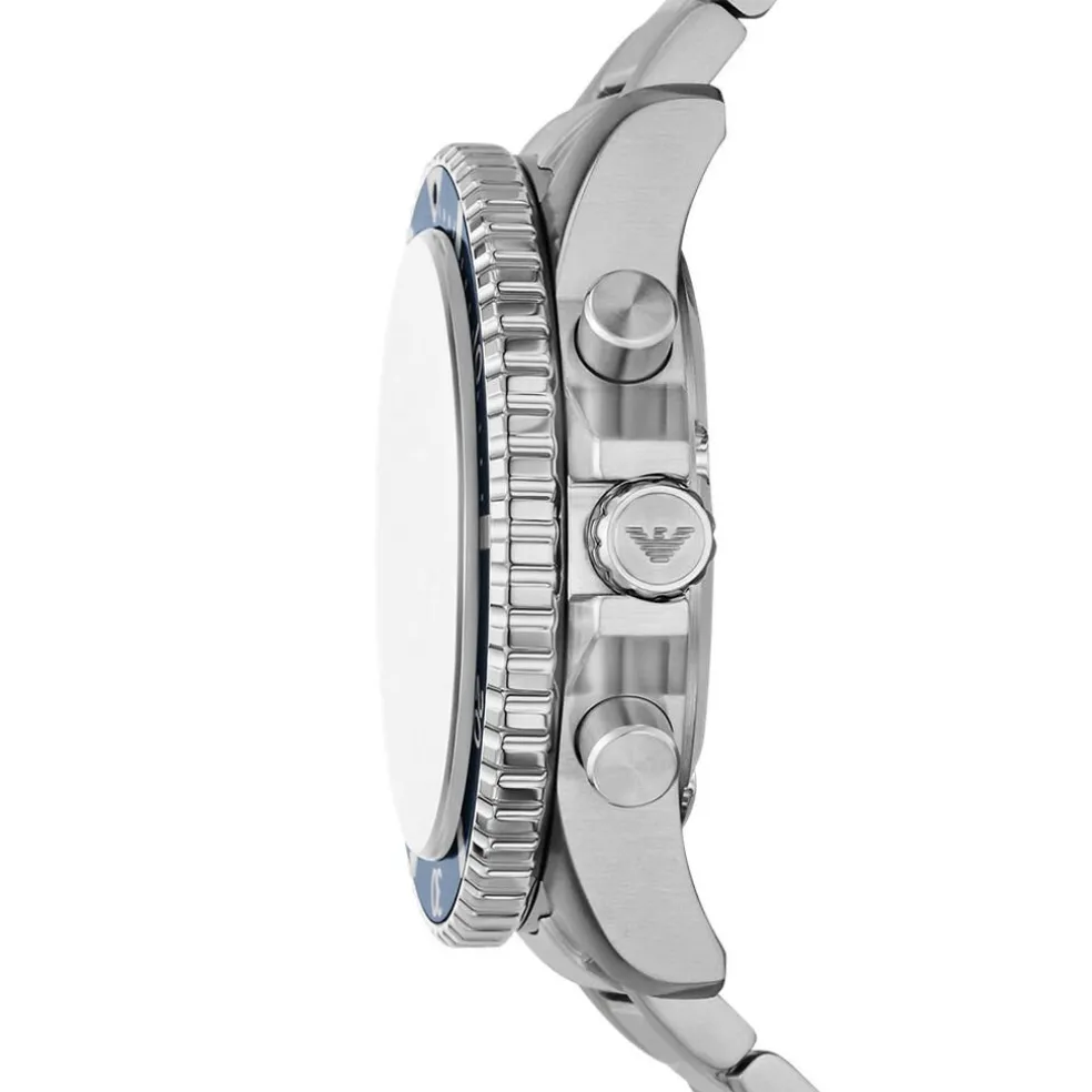 Montre Emporio Armani World Explorer Bleu