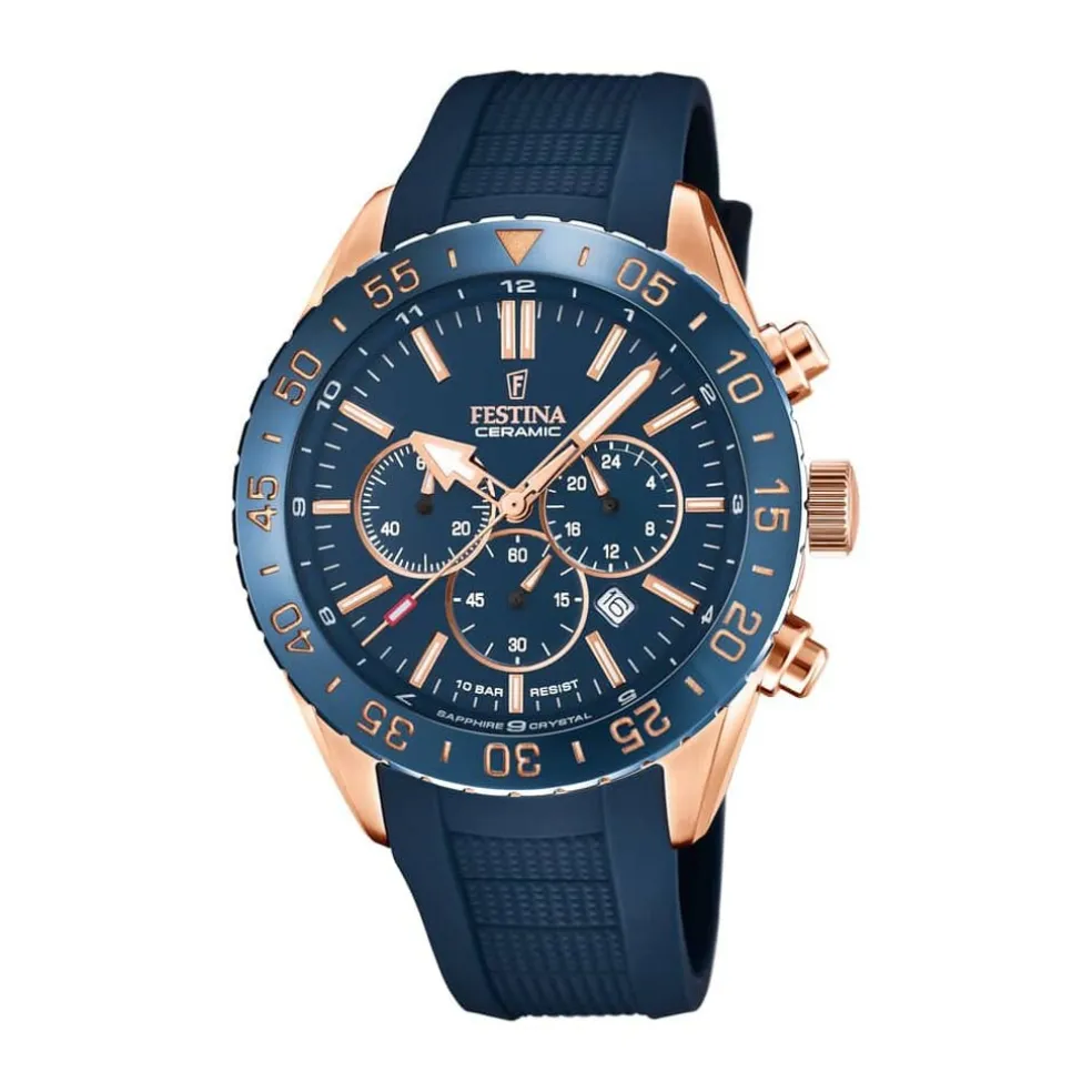 Montre Festina Ceramic Bleu