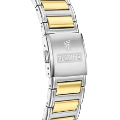 Montre Festina On The Square Chrono Bleu