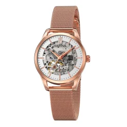 Montre Festina Squelette Blanc