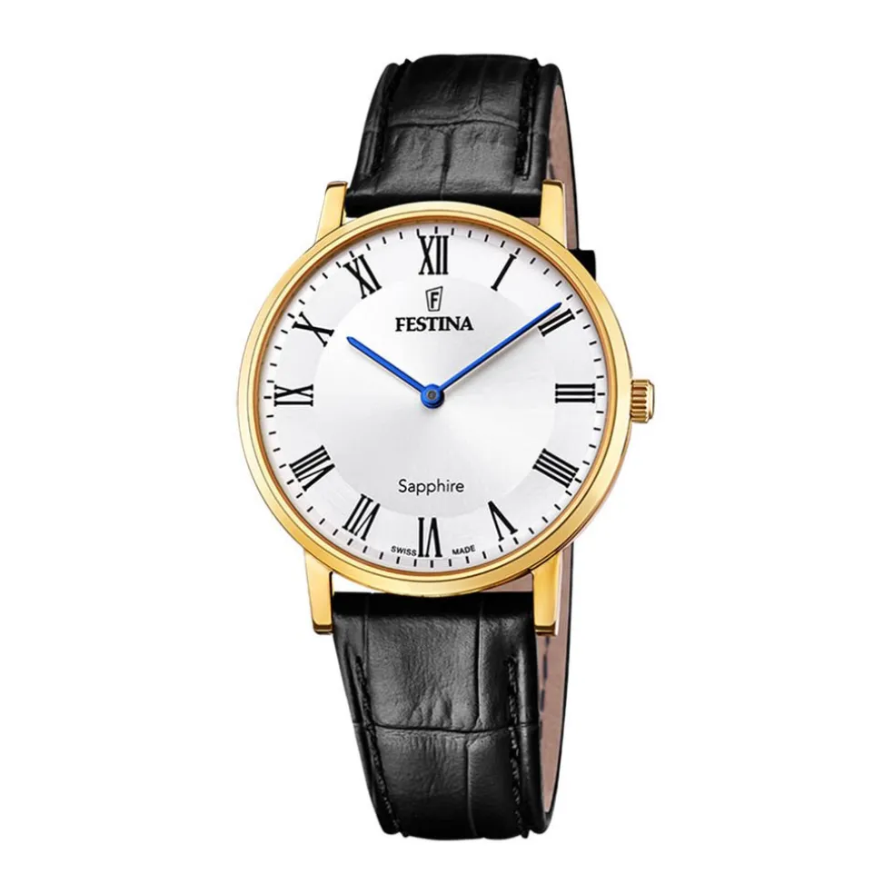 Montre Festina Swiss Made 39 Argenté