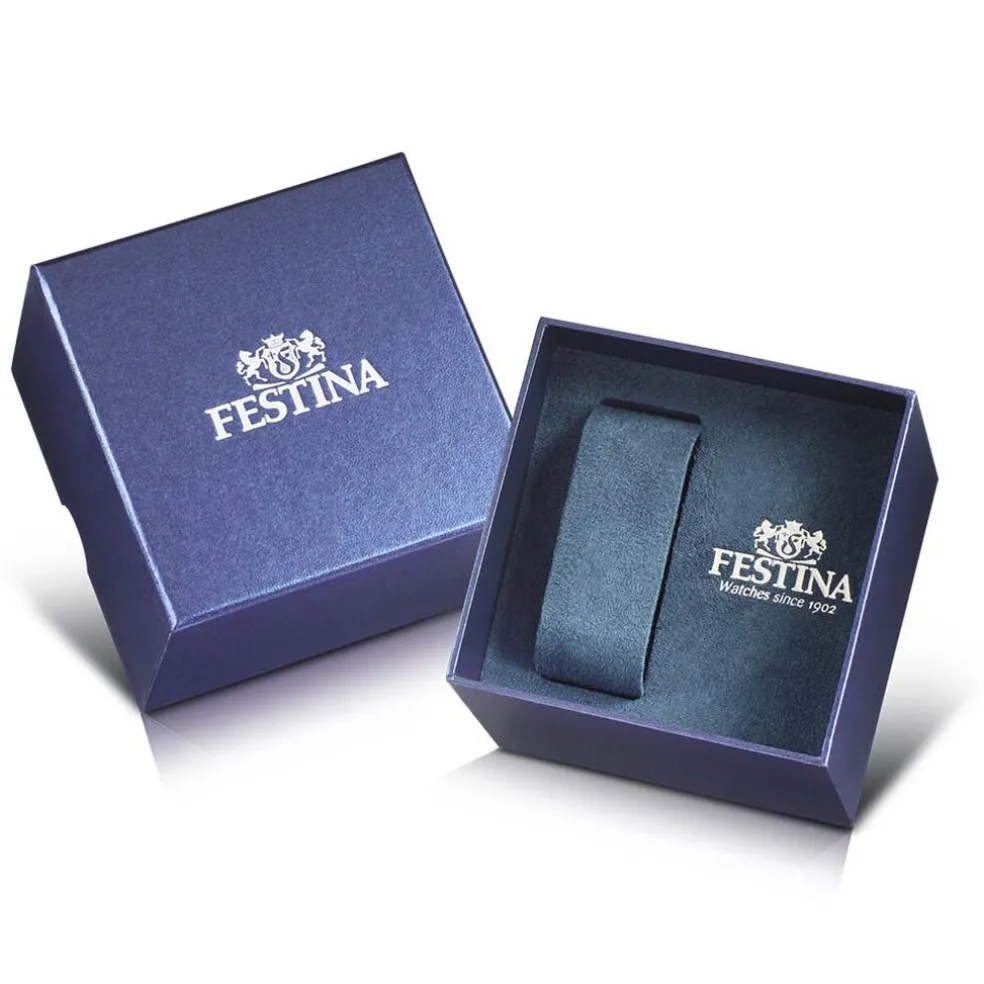 Montre Festina Timeless Chronograph Bleu