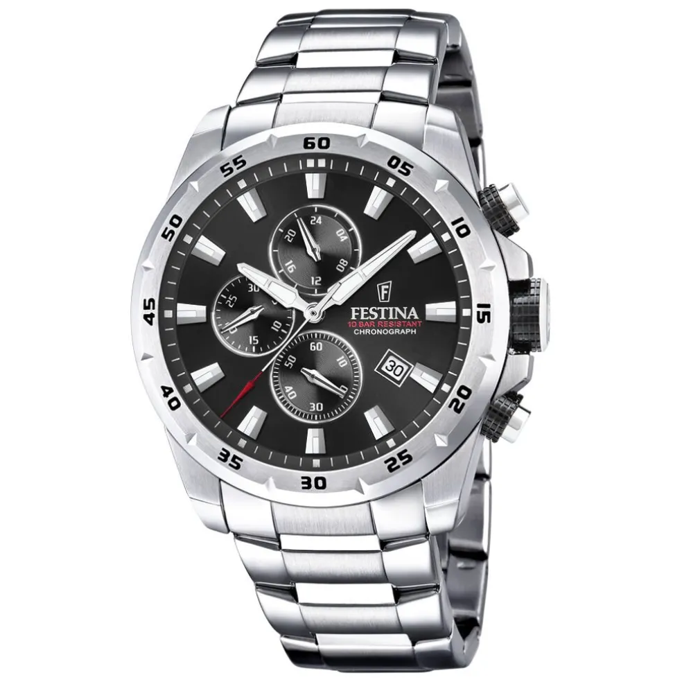 Montre Festina Timeless Chronograph Noir