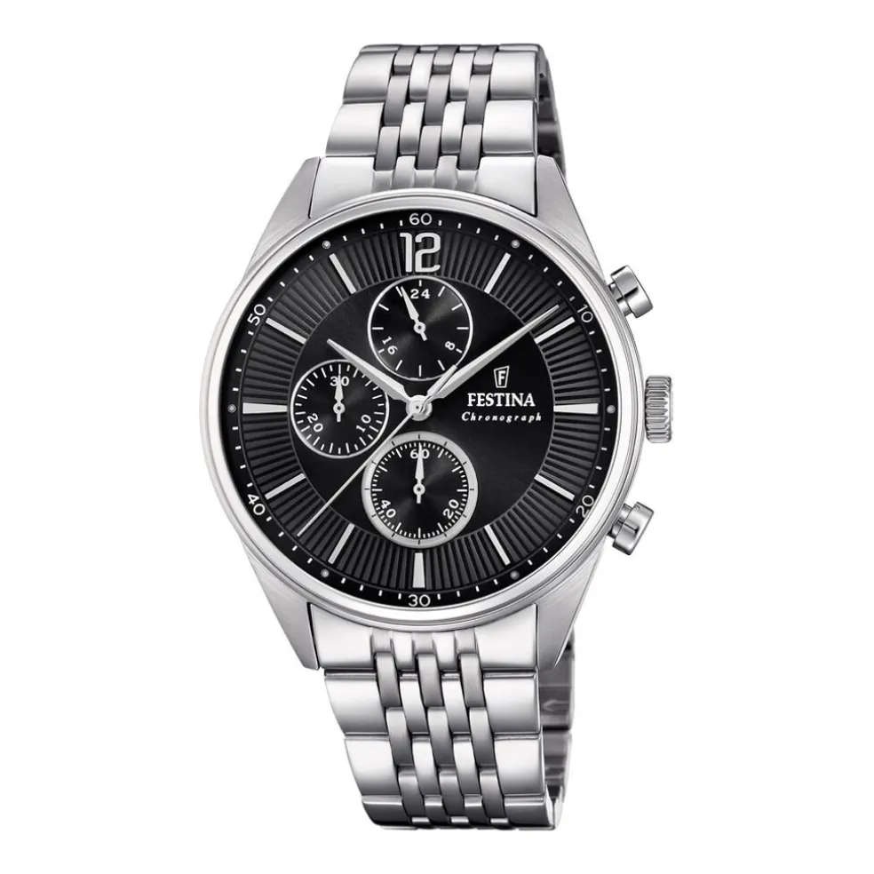 Montre Festina Timeless Chronograph Noir