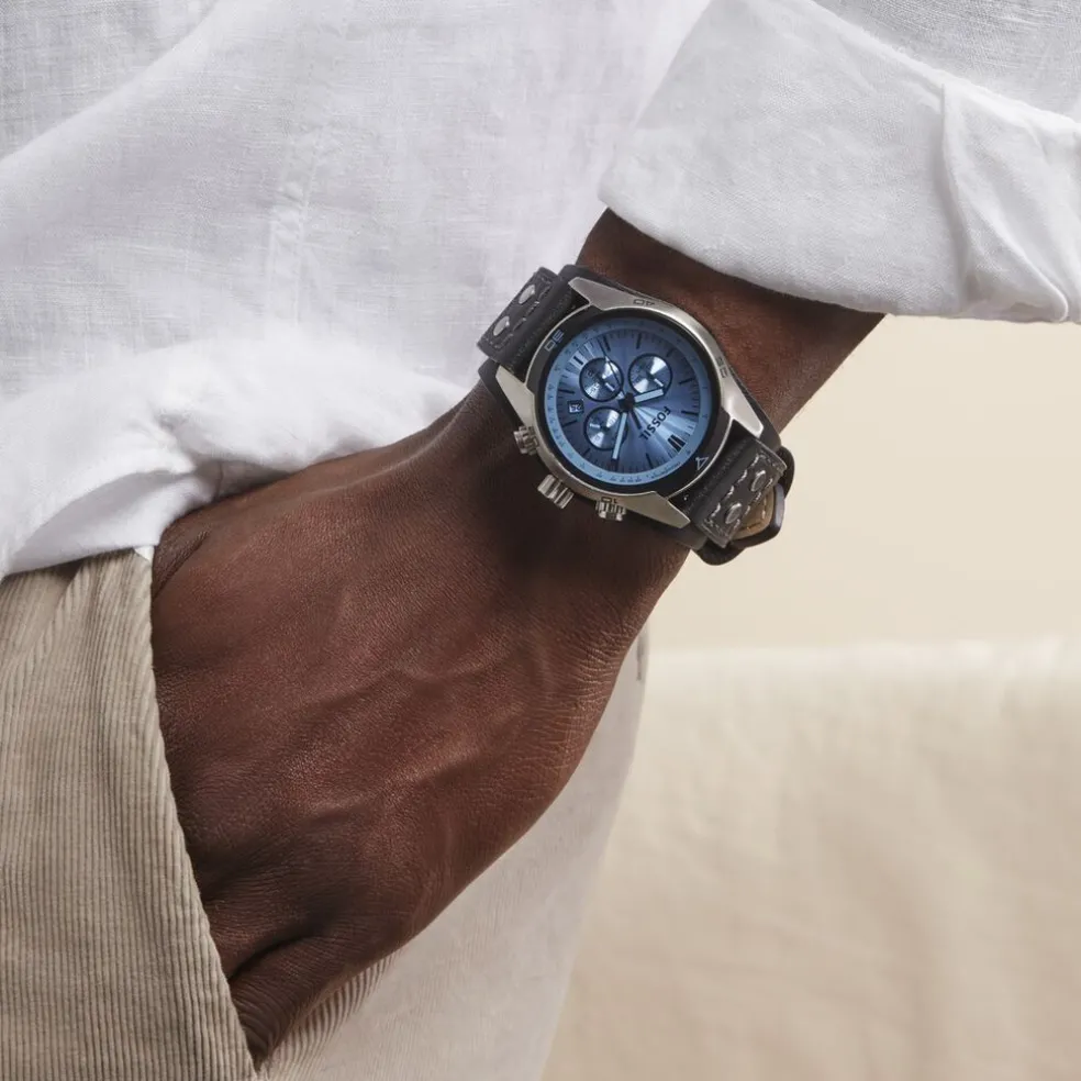 Montre Fossil Coachman Bleu