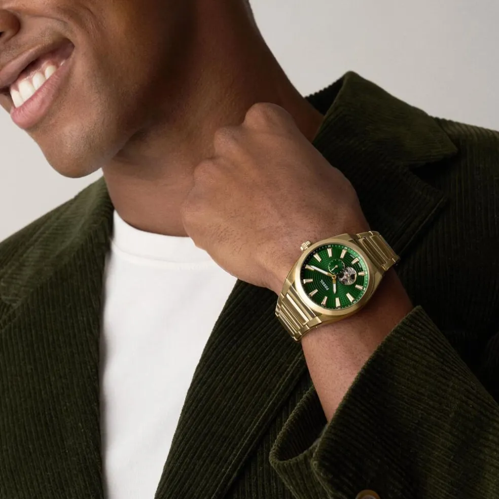 Montre Fossil Everett Automatic Vert