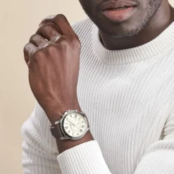 Montre Fossil Grant Beige