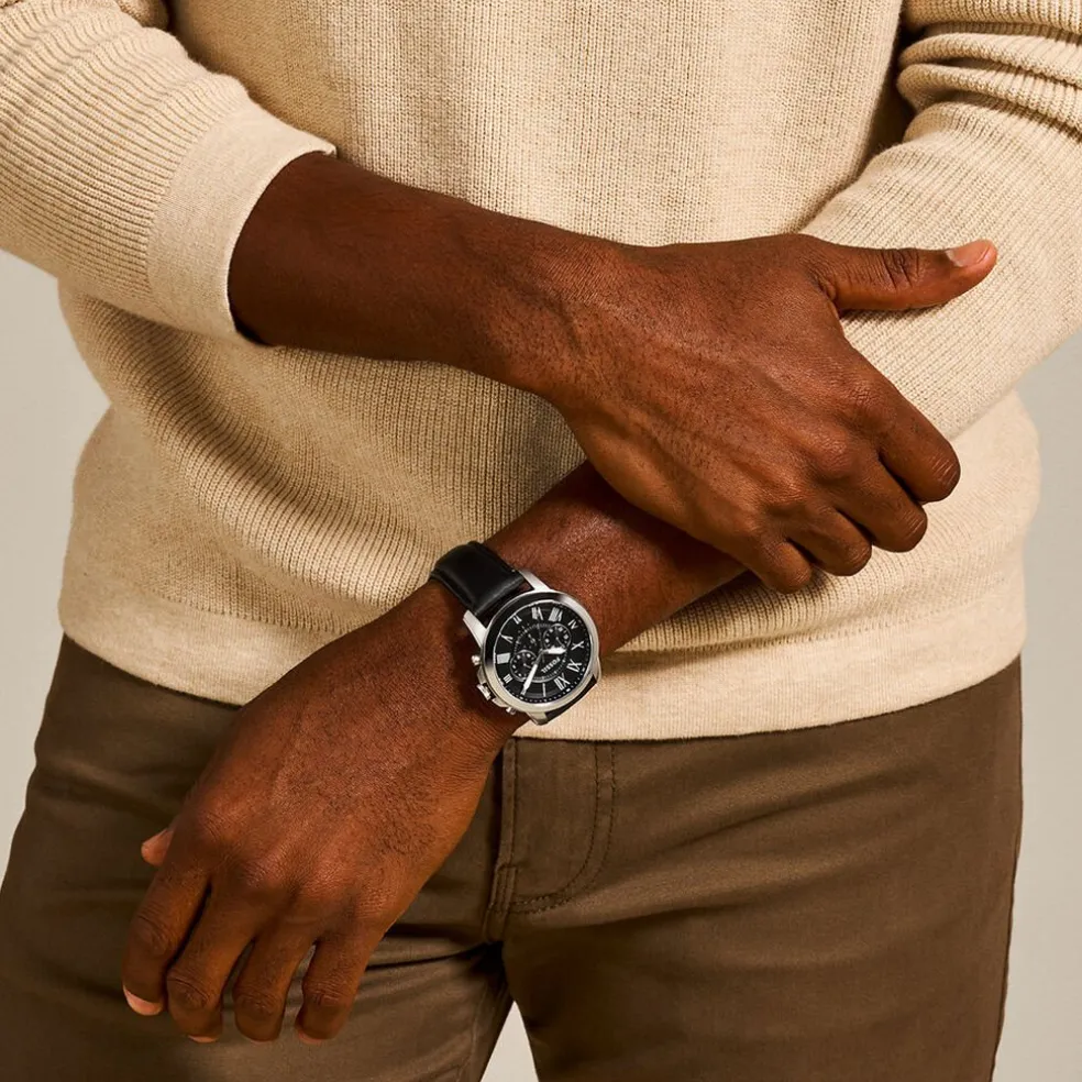 Montre Fossil Grant Noir
