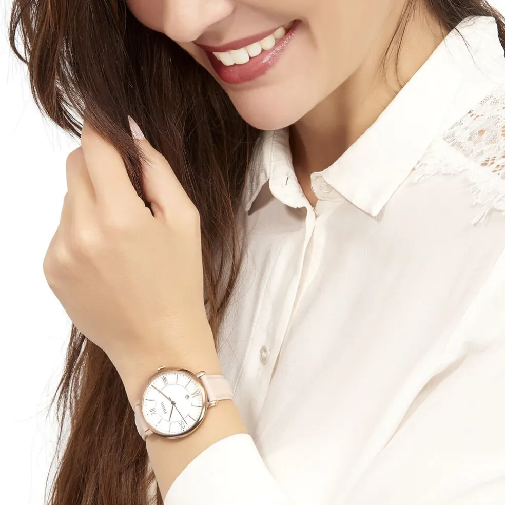 Montre Fossil Jacqueline Blanc