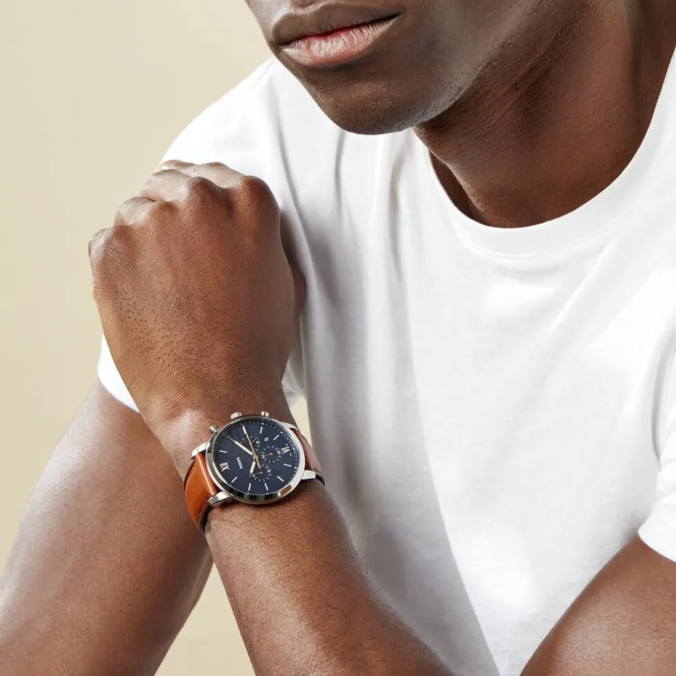 Montre Fossil Neutra Chrono Bleu