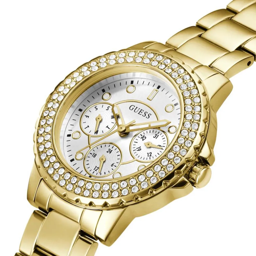 Montre Guess Crown Jewel Blanc