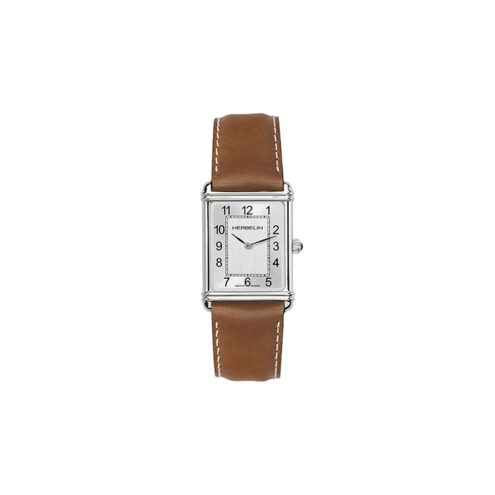 Montre Herbelin Art Deco Argenté