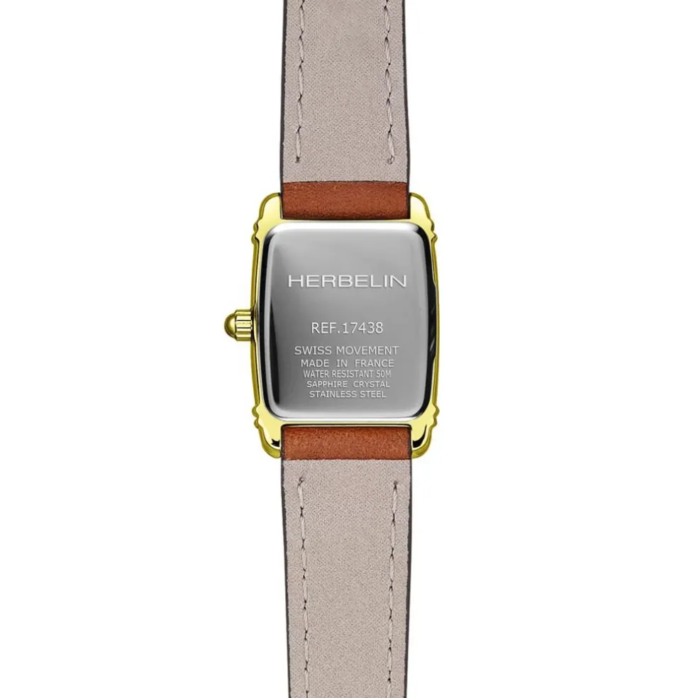 Montre Herbelin Art Deco Argenté