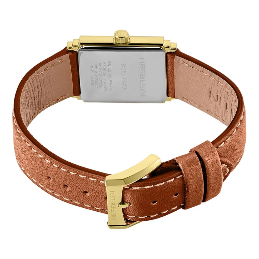 Montre Herbelin Art Deco Argenté