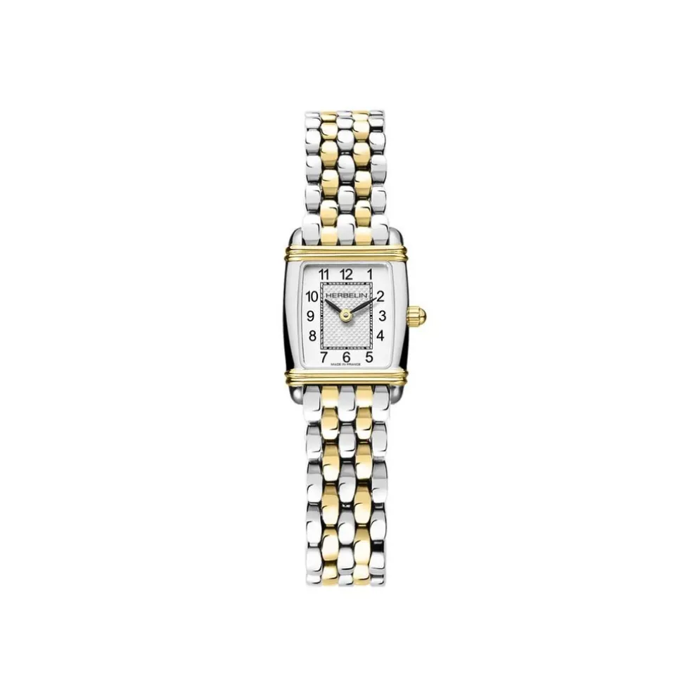 Montre Herbelin Art Deco Argenté