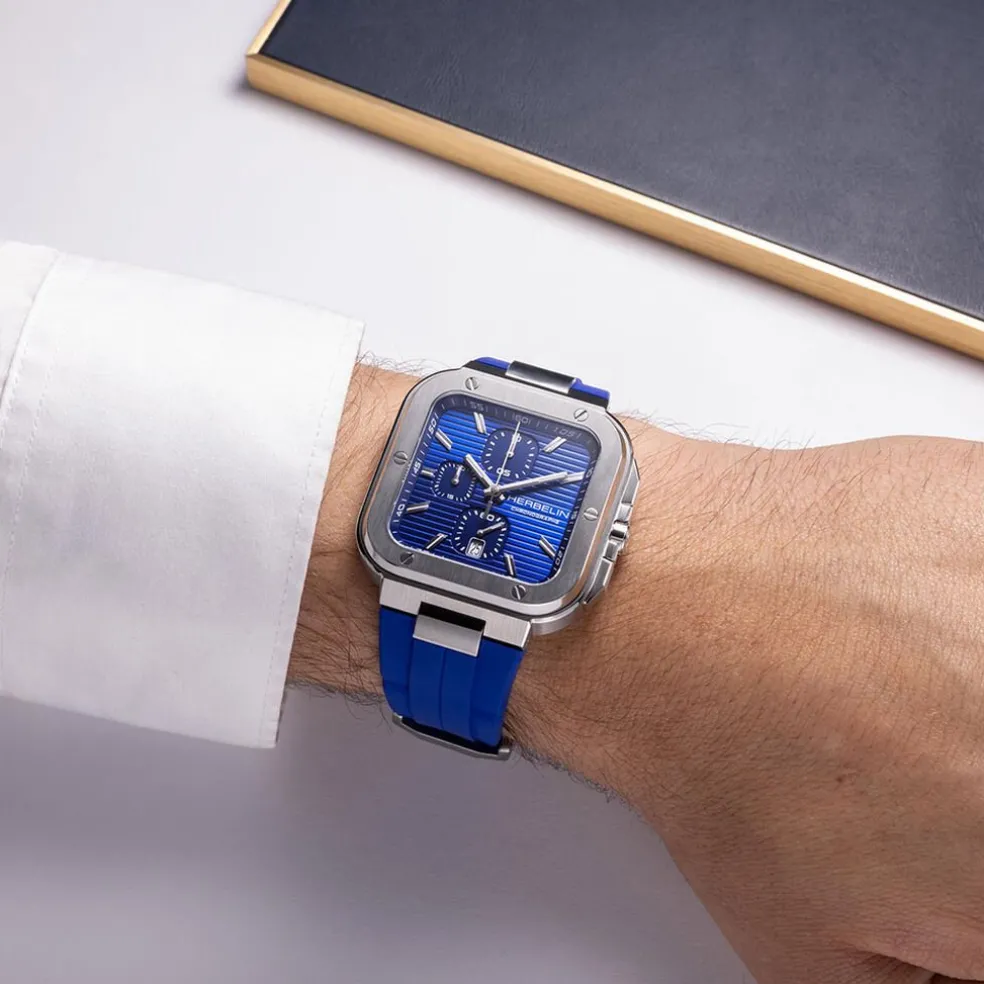 Montre Herbelin Cap Camarat Square Bleu
