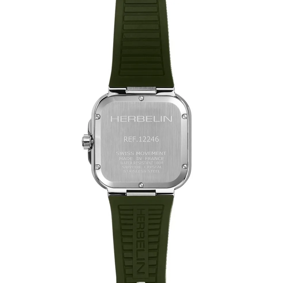Montre Herbelin Cap Camarat Square Kaki