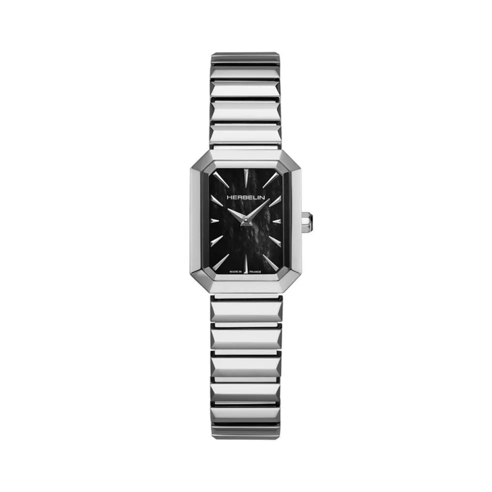 Montre Herbelin Octogone Nacre Noire
