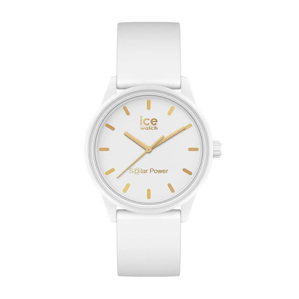 Montre Ice Watch Solar Power Blanc