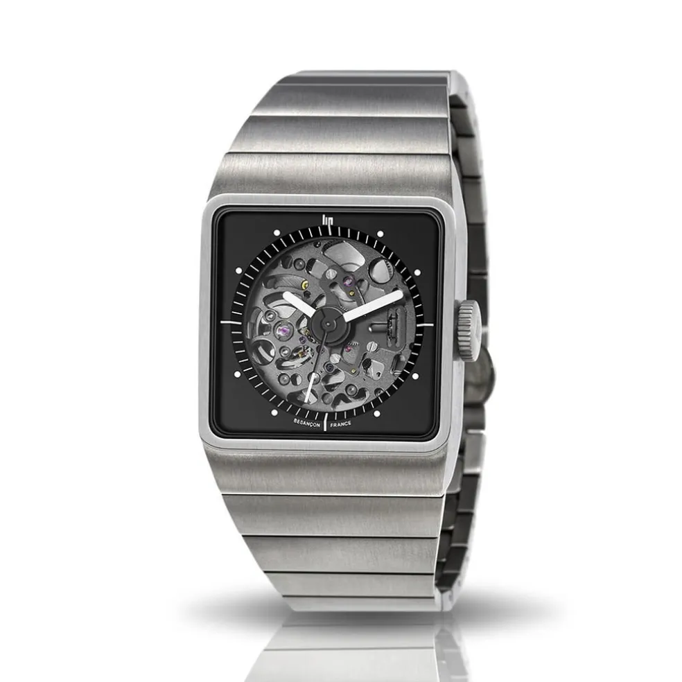 Montre Lip Big Titane Noir