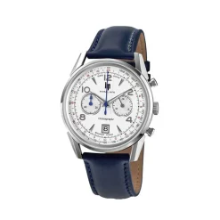Montre Lip Himalaya Chrono Blanc Argenté