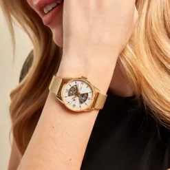Montre Lip Himalaya Sablier 33 Blanc