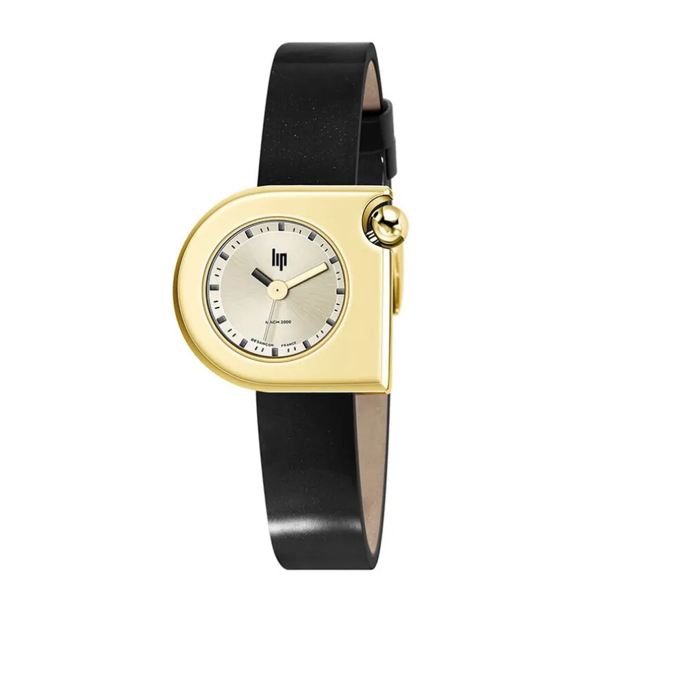 Montre Lip Mach 2000 Mini Moon Doré