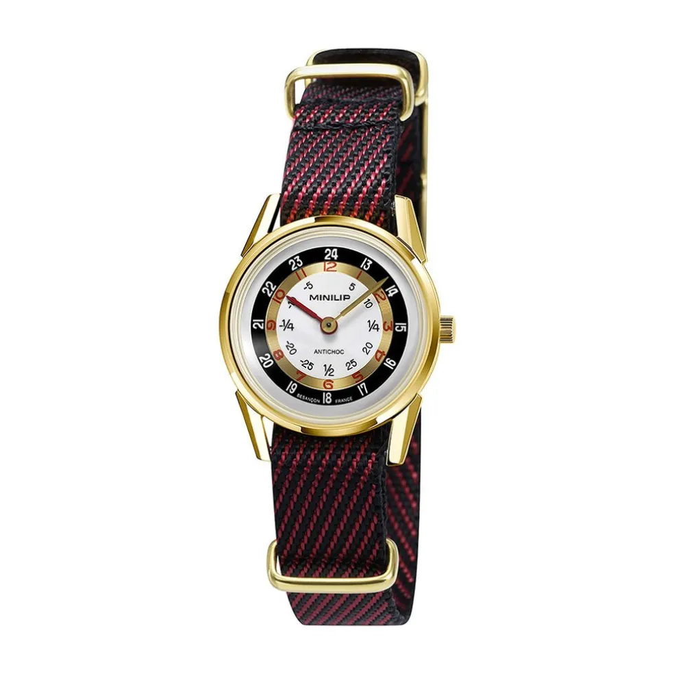 Montre Lip Mini Argenté