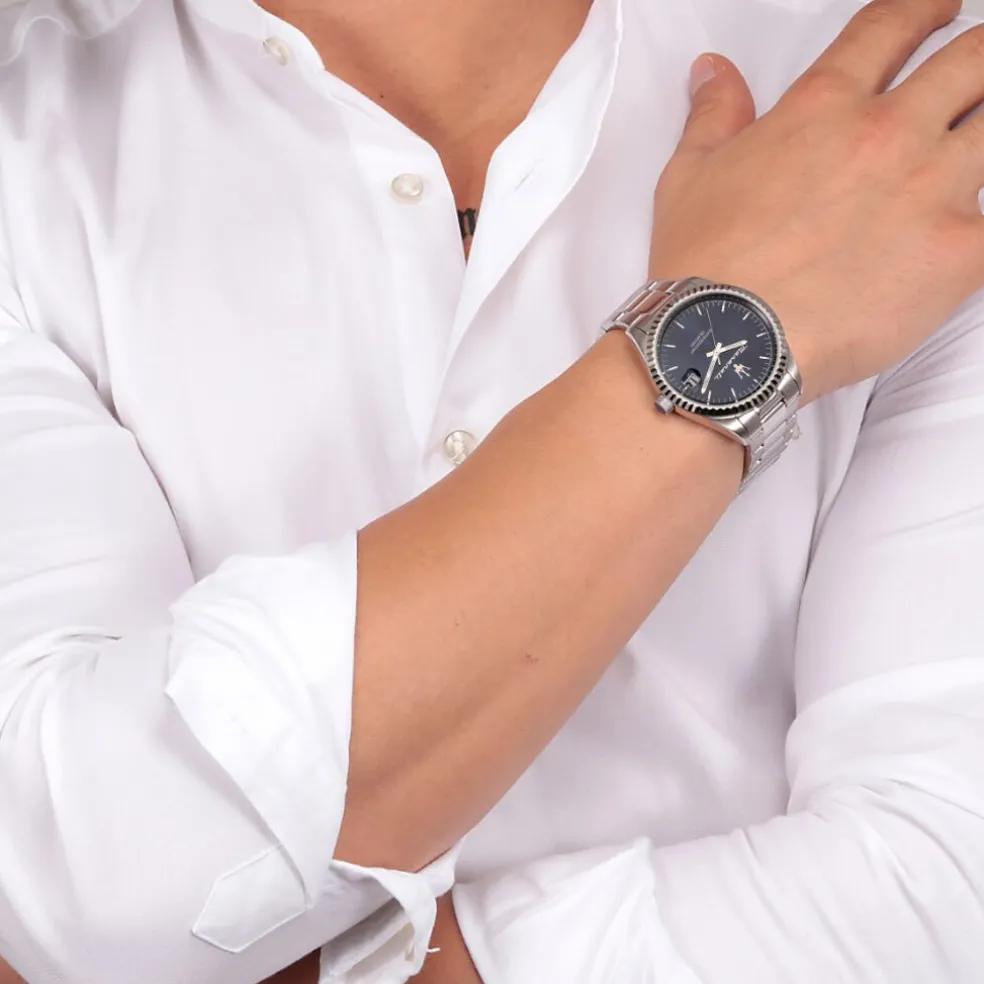 Montre Maserati Competizione Bleu