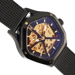 Montre Montignac Geometric Automatique Doré