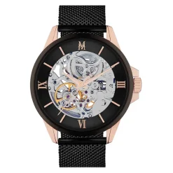 Montre Montignac Round Automatique Noir