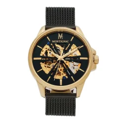 Montre Montignac Round Automatique Noir