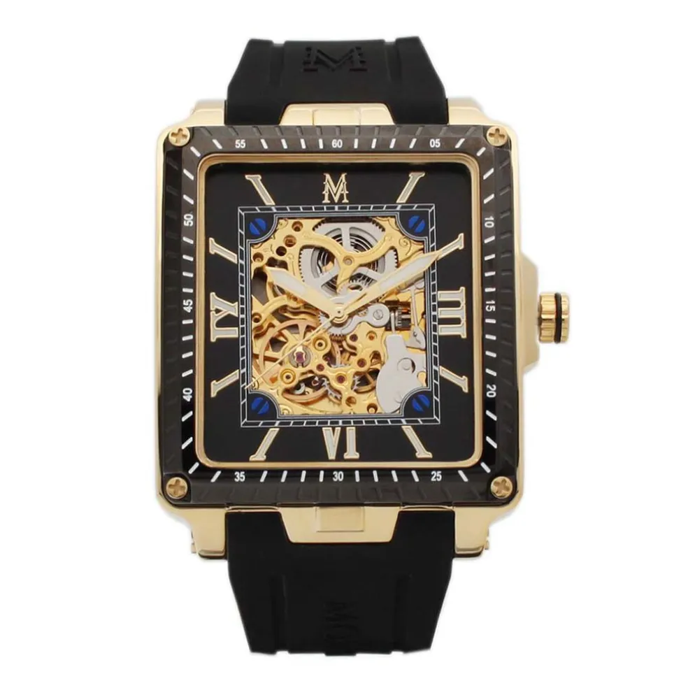 Montre Montignac Square Automatique Noir