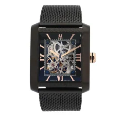 Montre Montignac Square Automatique Noir
