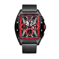 Montre Montignac Tonneau Noir