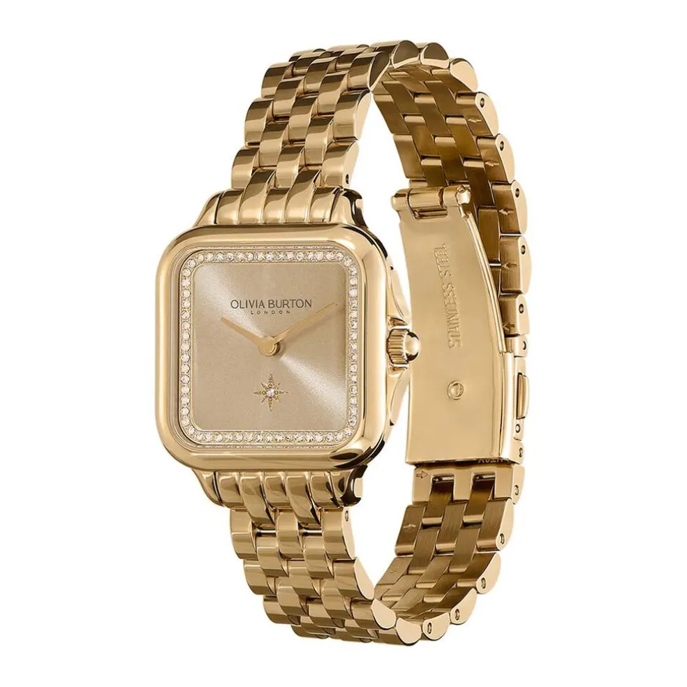 Montre Olivia Burton Grosvenor Doré