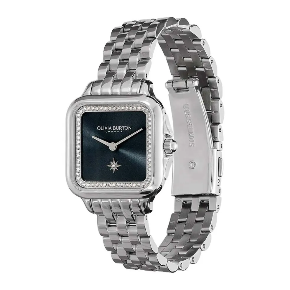 Montre Olivia Burton Grosvenor Bleu
