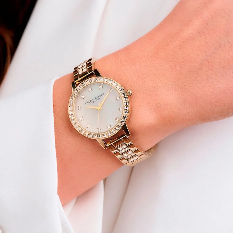 Montre Olivia Burton Treasure Nacre Blanche