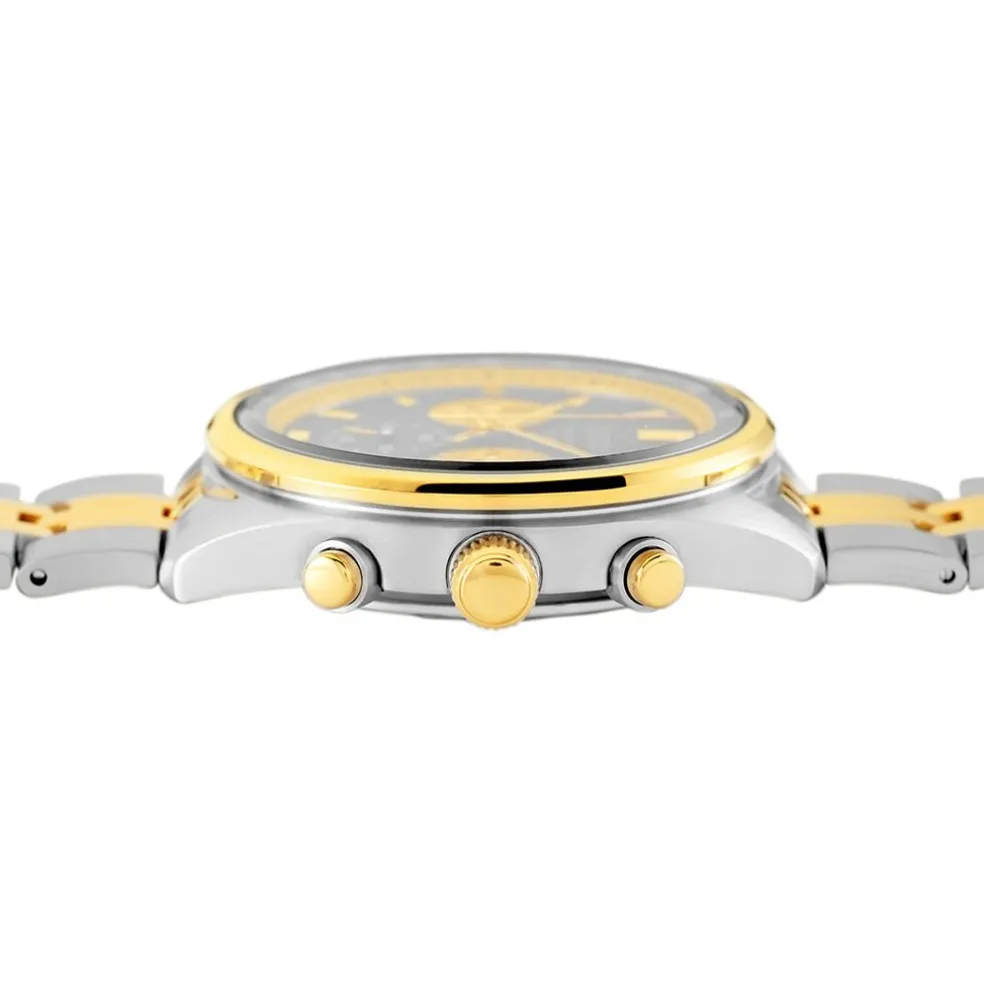 Montre Seiko Sport Bicolore Doré / Noir