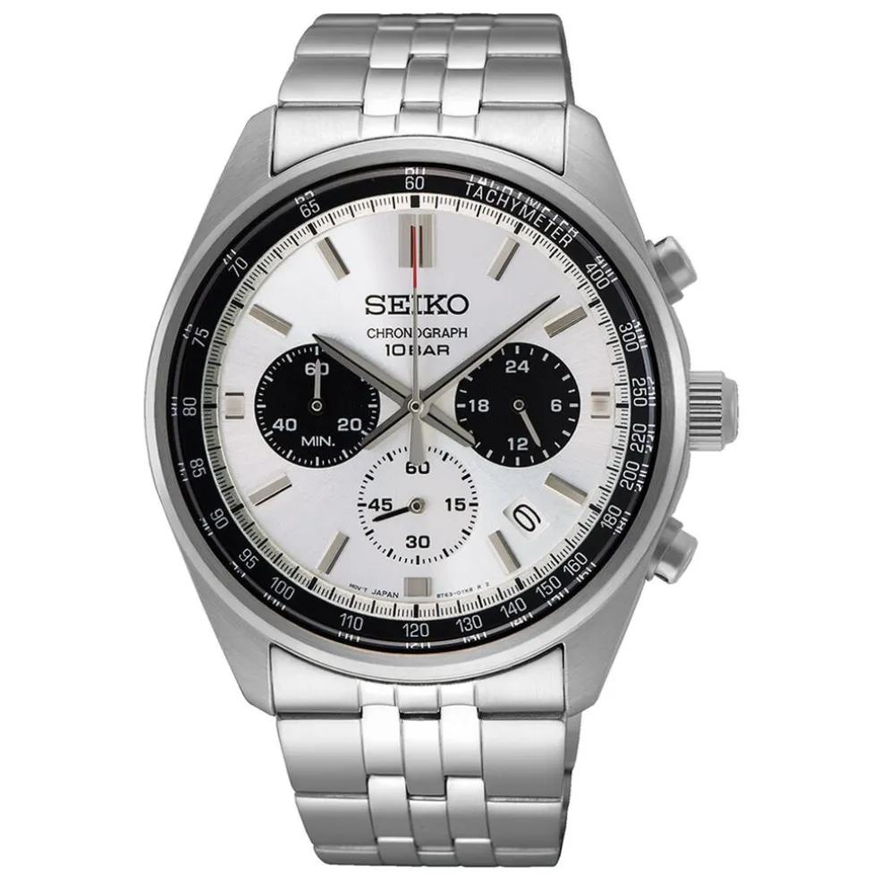 Montre Seiko Sport Bicolore Blanc / Noir