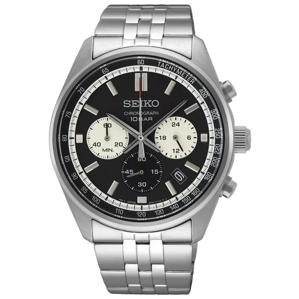 Montre Seiko Sport Bicolore Blanc / Noir