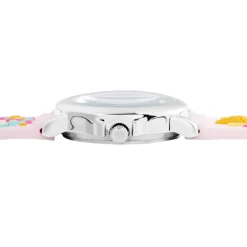 Montre Upp Fuzzy Rose Et Blanc