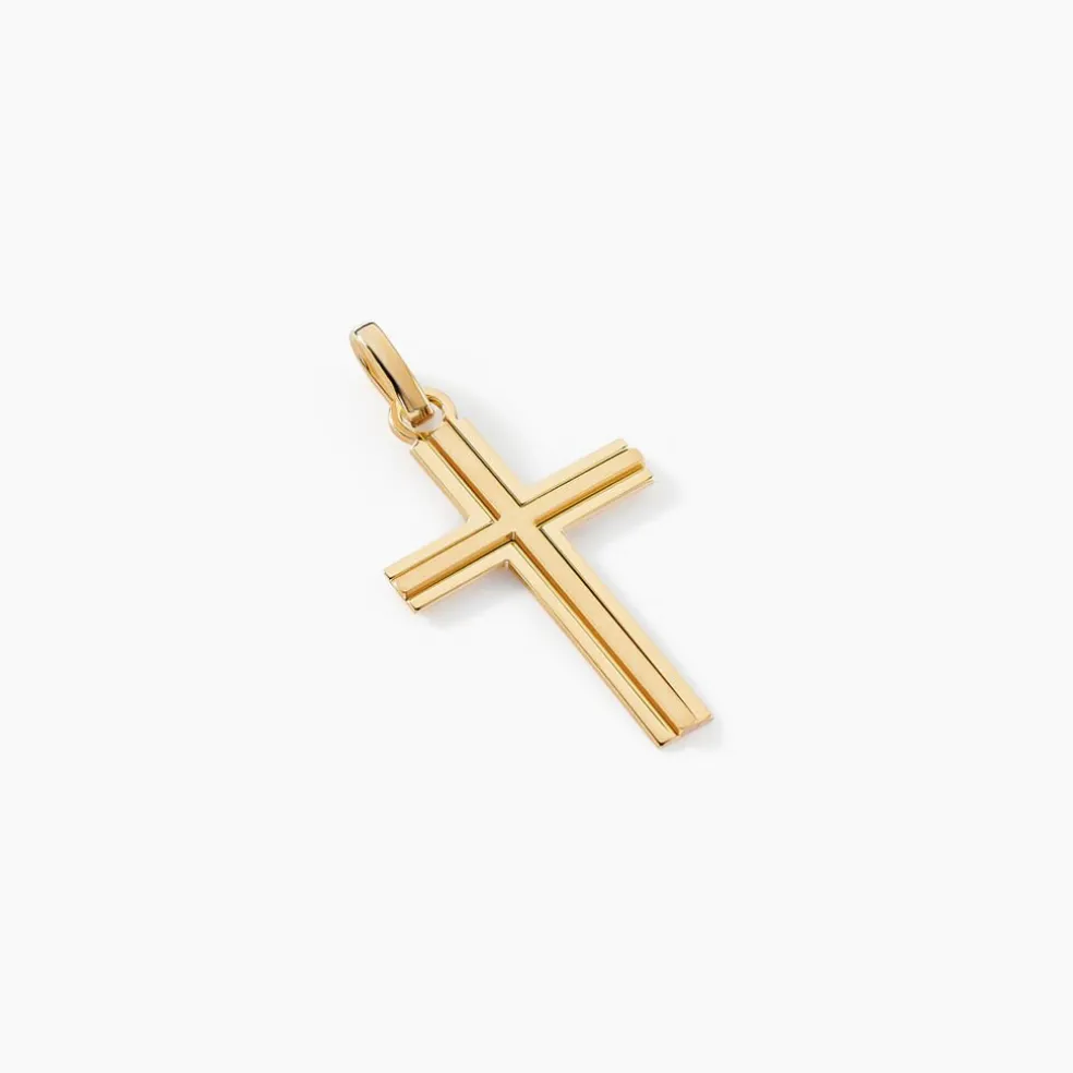 Pendentif Alyssa Croix Or Jaune