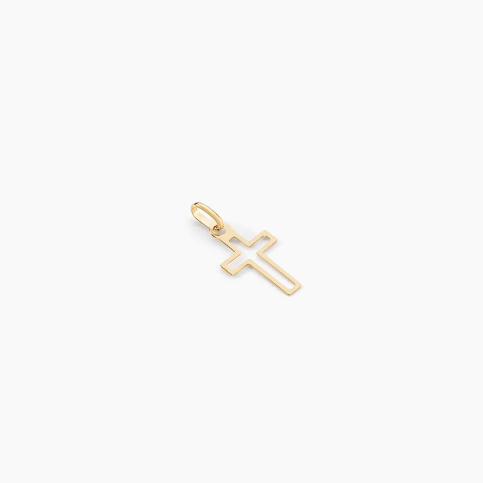 Pendentif Alyssa Croix Or Jaune