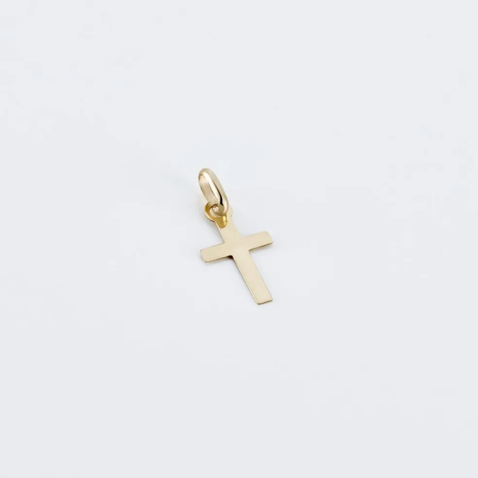 Pendentif Alyssa Croix Or Jaune