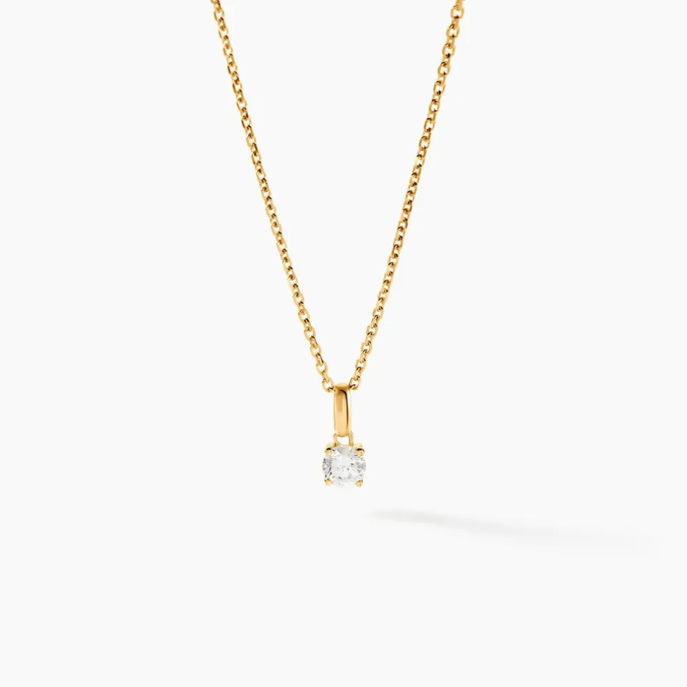 Pendentif Aphrodite Or Jaune Diamant