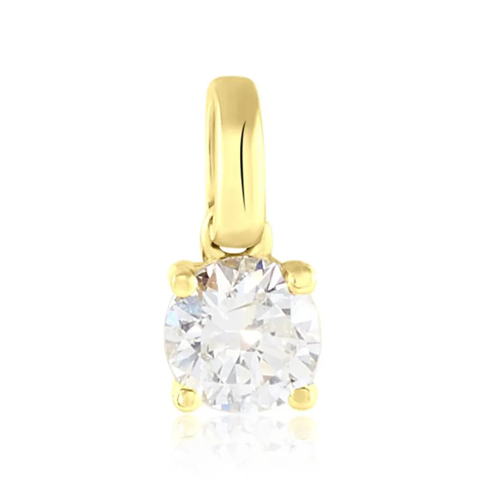 Pendentif Aphrodite Or Jaune Diamant