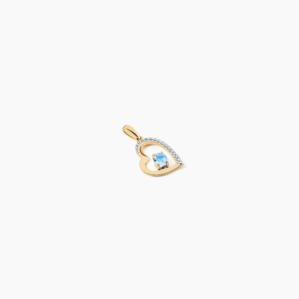 Pendentif Arduinna Or Jaune Topaze