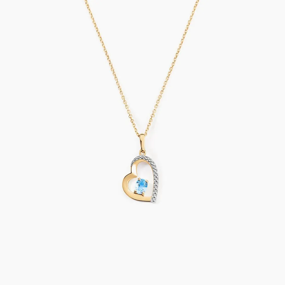 Pendentif Arduinna Or Jaune Topaze