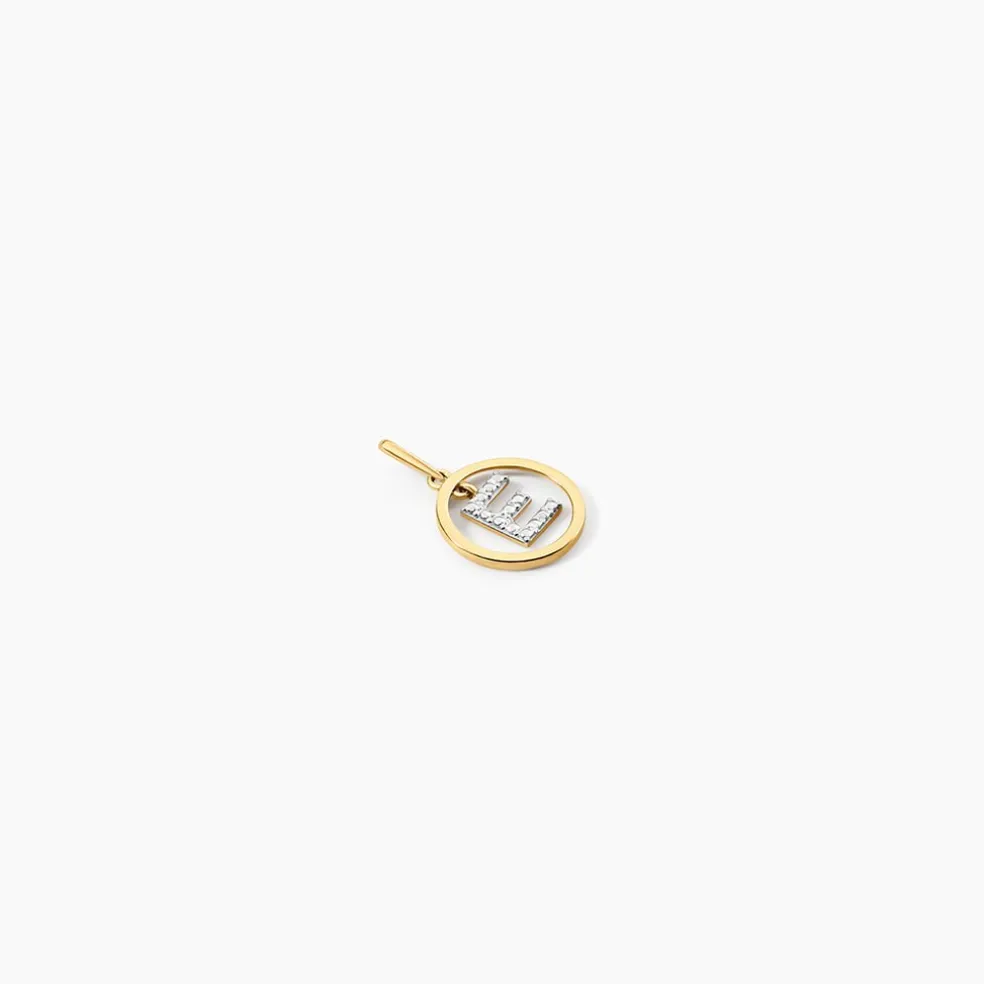 Pendentif Auri Or Bicolore